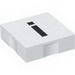 Набор LEGO Duplo Tile 2 x 2 with Lowercase i Print, Белый