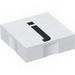 Набор LEGO Duplo Tile 2 x 2 with Lowercase j Print, Белый