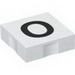 Набор LEGO Duplo Tile 2 x 2 with Capital O Print, Белый