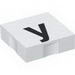 Набор LEGO Duplo Tile 2 x 2 with Lowercase y Print, Белый