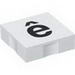 Набор LEGO Duplo Tile 2 x 2 with Lowercase ГЄ Print, Белый