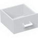 Набор LEGO Container, Cupboard 4 x 4 x 4 Drawer, Open Handle, Темно-розовый