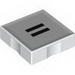 Набор LEGO Duplo Tile 2 x 2 with = Print, Белый