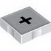 Набор LEGO Duplo Tile 2 x 2 with + Print, Белый