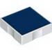 Набор LEGO Duplo Tile 2 x 2 with Blue Square Print, Белый