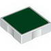 Набор LEGO Duplo Tile 2 x 2 with Green Square Print, Белый
