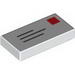 Tile 1 x 2 with Mail Envelope, Address and Stamp Print