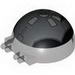 Набор LEGO Windscreen 6 x 6 x 3 Canopy Half Sphere with Dual 2 Fingers and Republic Attack Gunship Print, Прозрачный черный