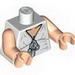 Torso Indiana Jones V-Neck with Bow and Flower Print / Light Flesh Arms / Light Flesh Hands