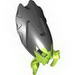 Bionicle Mask Shelek with Black Top and Lime Bottom
