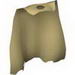 Minifig Cape Cloth, Long with Tattered Edge (Magna Guard)