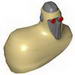 Minifig Head Modified - Magna Guard with Cloak