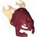 Bionicle Mask Malum with Marbled Trans-Orange Pattern