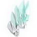 Bionicle Ice Armor, Marbled Trans-Light Blue Pattern (Strakk)