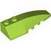 Набор LEGO Wedge 6 x 2 Right with 3 Ovals Print [8356], Лайм