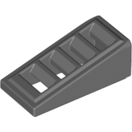 Набор LEGO Slope 18В° 2 x 1 x 2/3 with 4 Slots, Chrome Gold