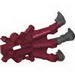 Bionicle Foot Piraka Clawed with Pearl Dark Gray Talons