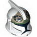 Minifig Helmet SW Clone Trooper with Holes, Clone Gunner Print