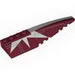 Wedge 12 x 3 Right with SW White Stripe and Starburst Print [7751]