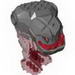 Набор LEGO Body Rock Monster Large with Dark Bluish Gray Top Print, Trans-Neon Green