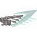 Bionicle Weapon Ice Slicer with Trans-Light Blue Blade