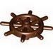 Набор LEGO Ship's Wheel with Slotted Pin, Красно-коричневый