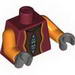 Torso SW Neimoidian Viceroy Print / Orange Arms / Dark Bluish Gray Hands 
