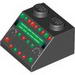 Slope 45В° 2 x 2 with Complex Control Panel with Red and Green Lamps Print