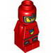 Microfig Lava Dragon Knight Red