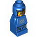 Microfig Lava Dragon Knight Blue