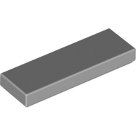 Набор LEGO Tile 1 x 3, Chrome Gold