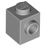 Набор LEGO Brick Special 1 x 1 with Stud on 1 Side, Chrome Gold