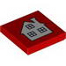 Tile 2 x 2 with White House Print