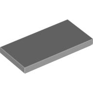 Набор LEGO Tile 2 x 4 with Groove, Chrome Gold