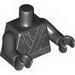 Torso Ninja Layered Robe with Belt Print / Black Arms / Black Hands