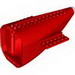 Aircraft Fuselage Curved Aft Section with Red Base