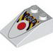 Slope 33В° 3 x 2 with Red Circle, Danger Stripes and 'LASER' Print