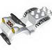 Набор LEGO Duplo Cabin 4 x 7 x 2 Four Wheel Bike with Black Handlebars and ''Zoo'' and Safari Stripe Print, Белый