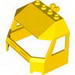 Набор LEGO Windscreen 4 x 6 x 4 Cab with Hinge and 1 x 4 Bottom Cutout and Octan Print, Желтый
