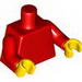 Torso Plain / Red Arms / Yellow Hands