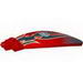 Windscreen 9 x 3 x 1 2/3 Bubble Canopy with Black End, Flames and Fuel Filler Print [8051]