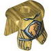 Minifig Breastplate with Leg Protection, Kingdoms Lion Head and Belt Print