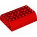 Набор LEGO Slope, Curved 8 x 6 x 2 Double with Fire Dept. Print, Красный