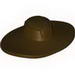 Minifig Hat, Very Wide Brim