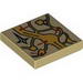 Tile  2 x  2 with HP Marauder's Map Print