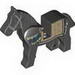 Horse with Persian Blanket Print