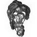 Minifig Hair Female Long with Part over Face