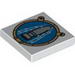 Tile 2 x 2 with Torpedo and Bubbles in Porthole Print