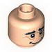 Minifig Head Male HP Hagrid Wrinkles Print [Blocked Open Stud]