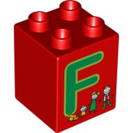 DUPLO BRICK 2X2X2 F